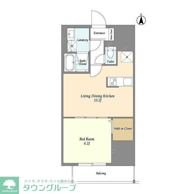 スコレサイト池袋の物件間取画像