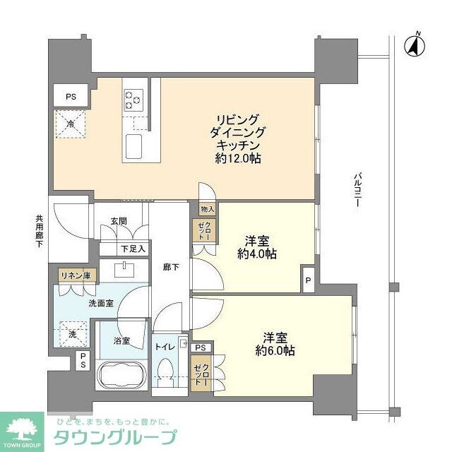 ブランズ本郷の物件間取画像
