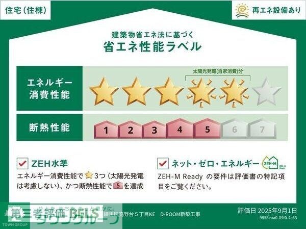 (仮称)練馬区高野台5丁目新築の物件内観写真