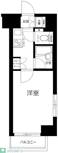 ルーブル西早稲田の物件間取画像