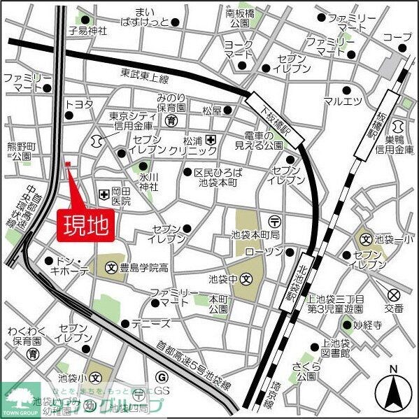 コンフォリア北池袋の物件内観写真