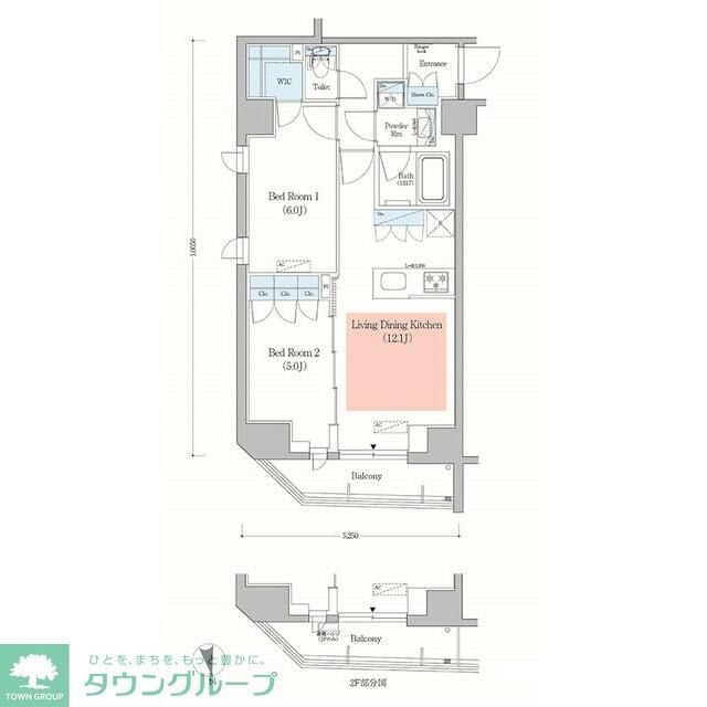 アーバネックス日本橋馬喰町の物件間取画像