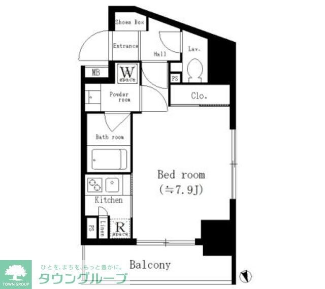 パークキューブ新板橋の物件間取画像