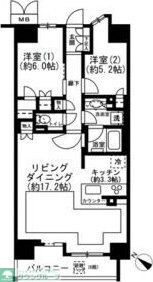 プレミストベイフォートスクエア豊洲の物件間取画像