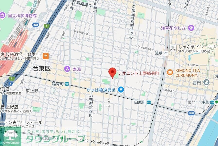 ジオエント上野稲荷町の物件内観写真