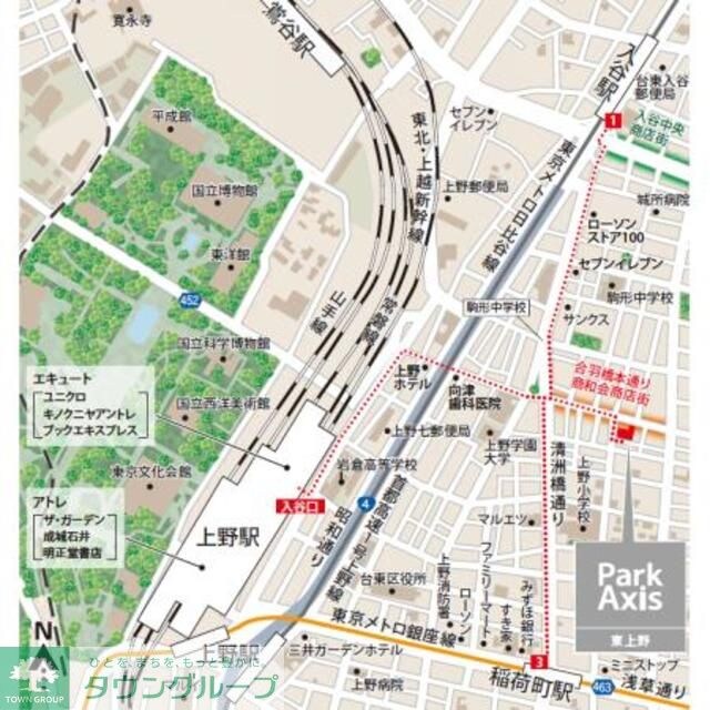 パークアクシス東上野の物件内観写真