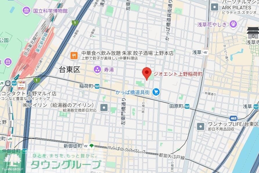 ジオエント上野稲荷町の物件内観写真