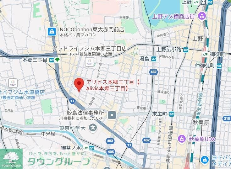 Alivis本郷三丁目の物件内観写真