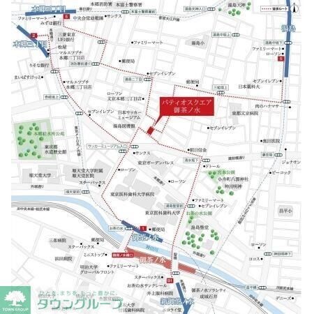 パティオスクエア御茶ノ水の物件内観写真