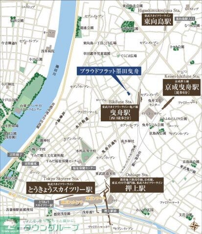 プラウドフラット墨田曳舟の物件内観写真