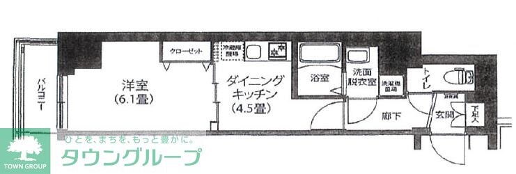 アイル　ノヴェル駒込の物件間取画像