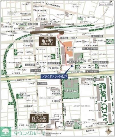 プラウドフラット亀戸の物件内観写真