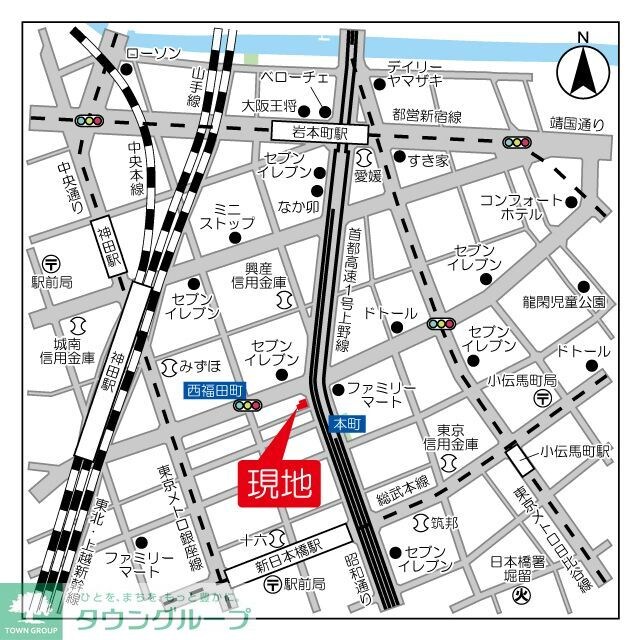 PEAKS神田の物件内観写真