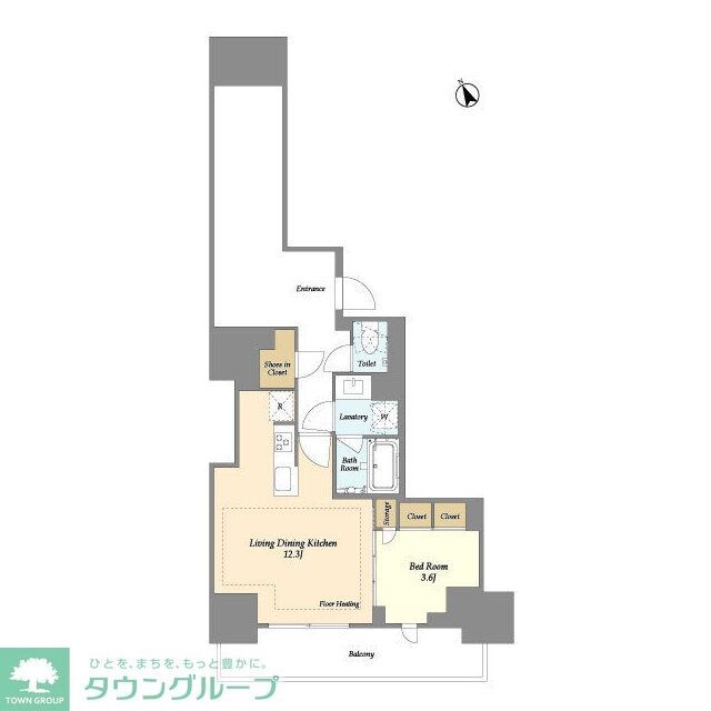 オアーゼ日暮里レジデンスの物件間取画像