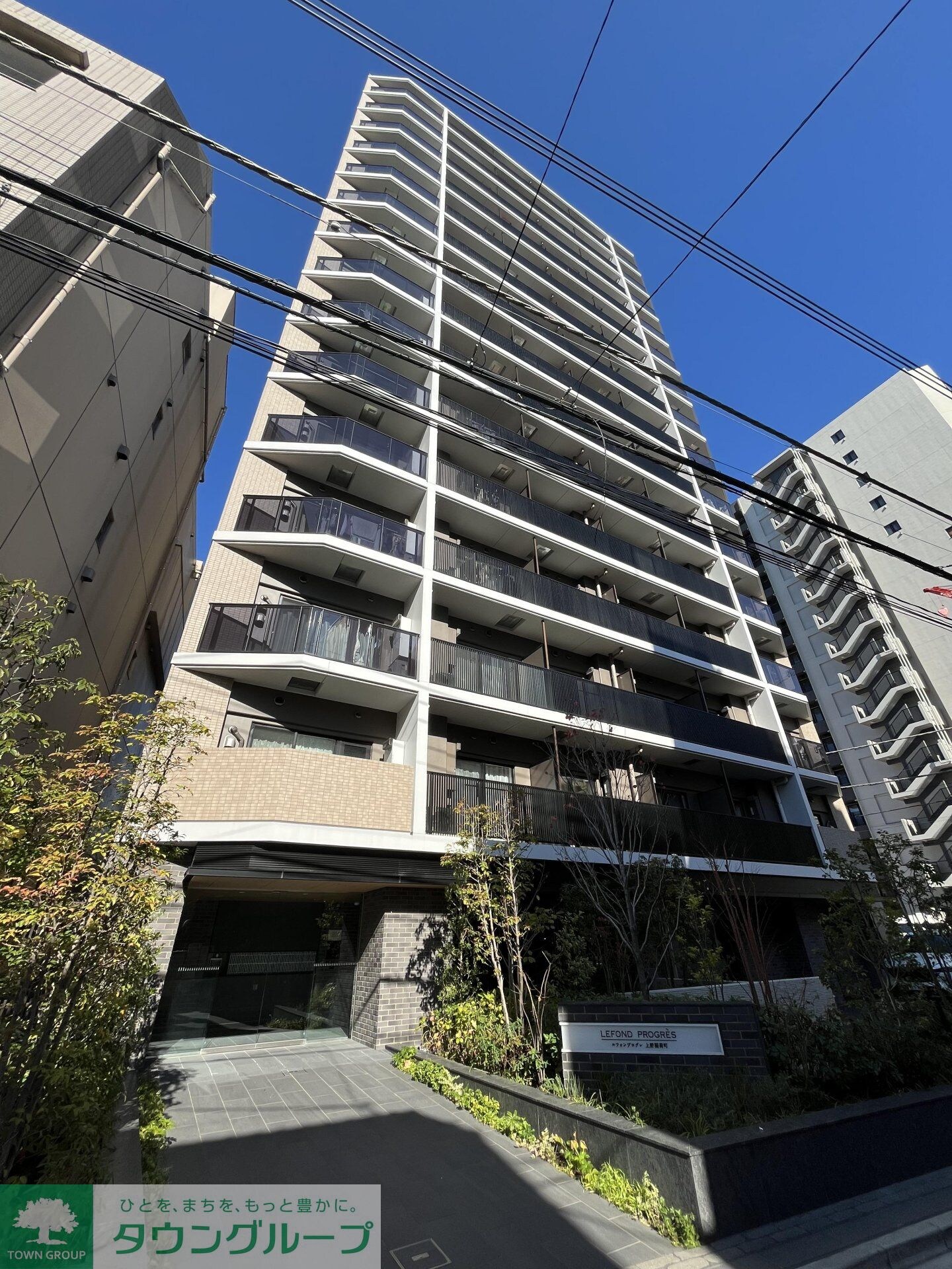 ルフォンプログレ上野稲荷町の物件外観写真