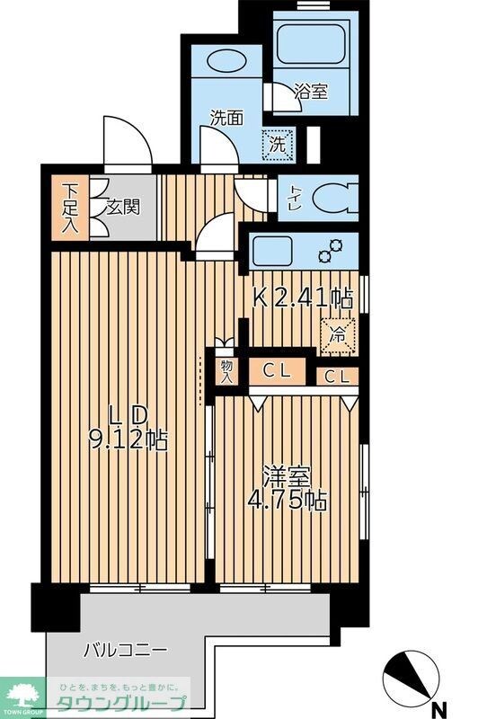 CITY SPIRE三ノ輪の物件間取画像