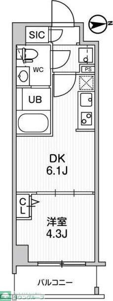 ALTERNA墨田の物件間取画像