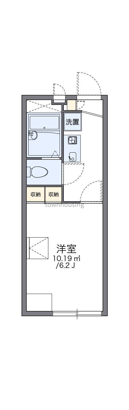 レオパレスヴィラ　ラビニアの物件間取画像