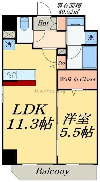 グランドルチェ御徒町の物件間取画像