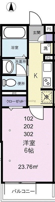 Angeの物件間取画像