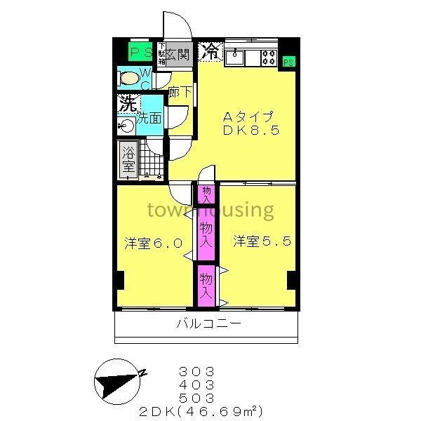 ＡＤＬビルの物件間取画像