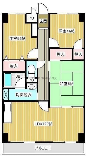 パーソンヒルズの物件間取画像