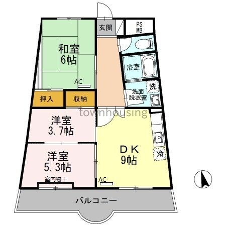 フォーラム北綾瀬の物件間取画像