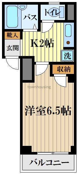 コーポシノハラの物件間取画像