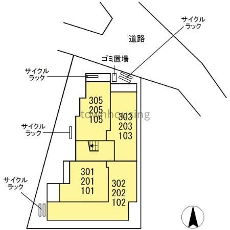 グラナーデ扇I　Aの物件内観写真