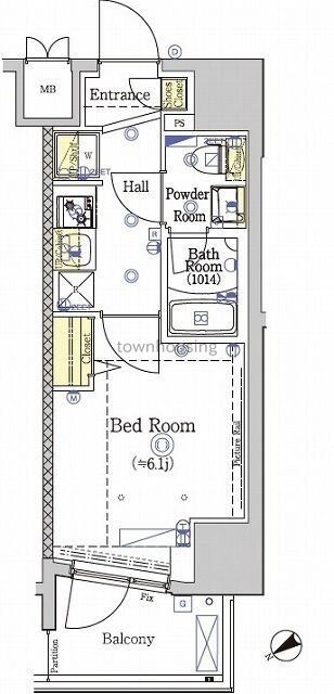 SHOKEN Residenceお花茶屋の物件間取画像