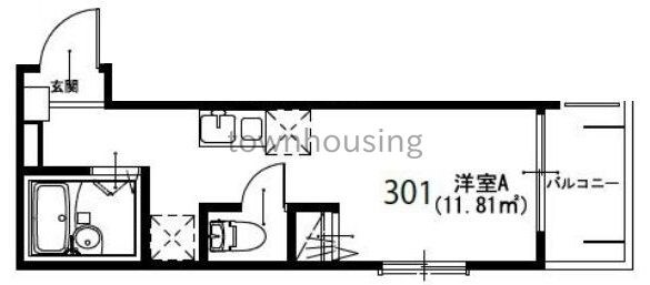 メルディア立石の物件間取画像