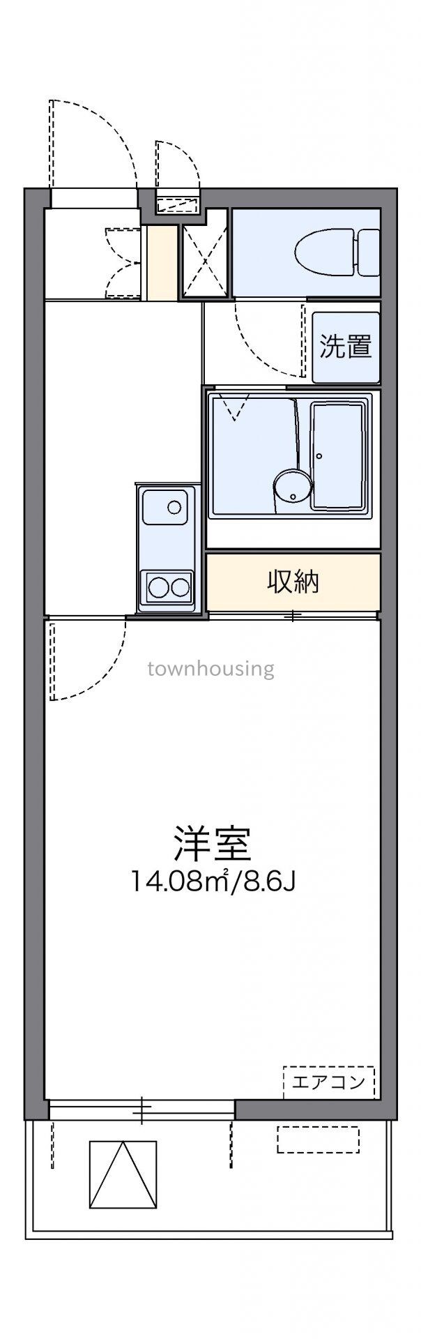 レオネクストゆーとぴあの物件間取画像