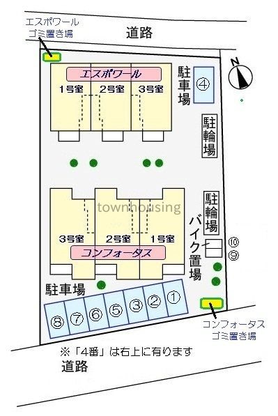 コンフォータスの物件内観写真