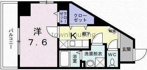 スカイハウスの物件間取画像