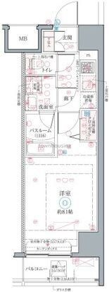 CREVISTAお花茶屋の物件間取画像