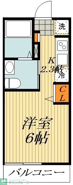 APEX平井の物件間取画像