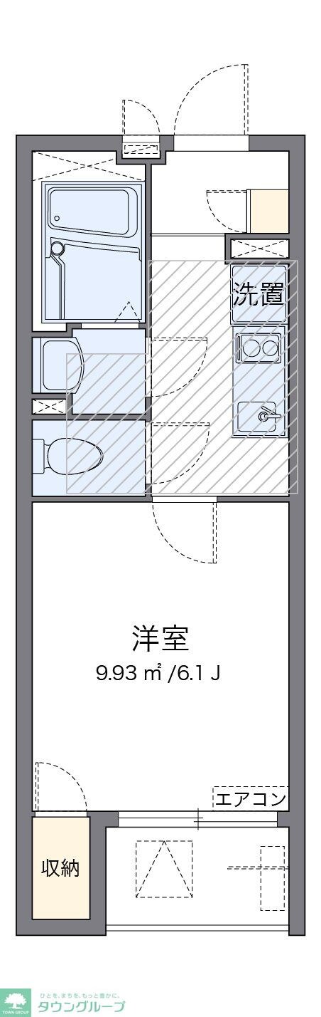 ミランダサニーハイツ　光の物件間取画像