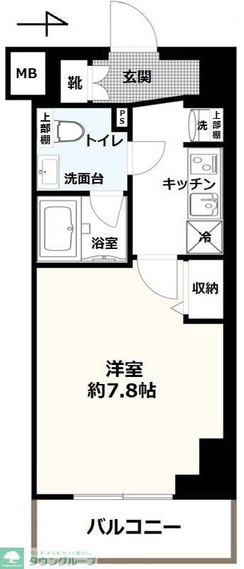 アイルイムーブル亀戸の物件間取画像