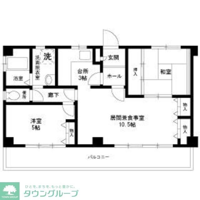 フレール堀切２の物件間取画像