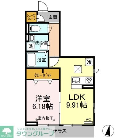 ロード花みずきの物件間取画像