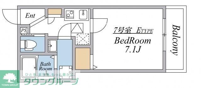 ウィンドテラス新柴又Iの物件間取画像