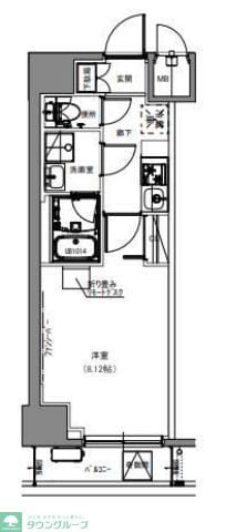 S-RESIDENCE両国緑の物件間取画像