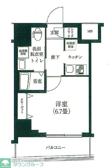 アイルプレミアム亀戸ノースの物件間取画像