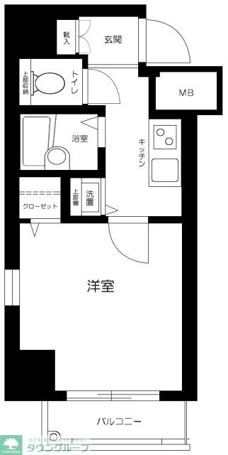 プレステージ錦糸町の物件間取画像