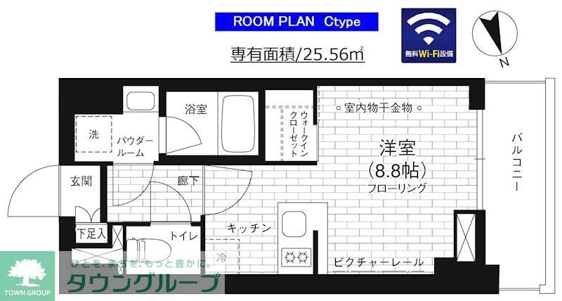 ステージファースト亀戸の物件間取画像