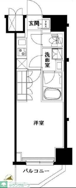 ルーブル南砂町の物件間取画像