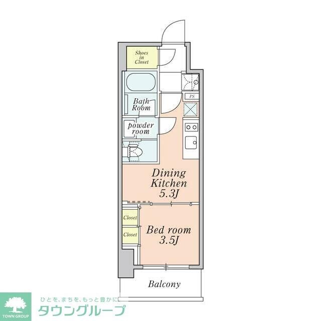 クレストコート本所吾妻橋の物件間取画像