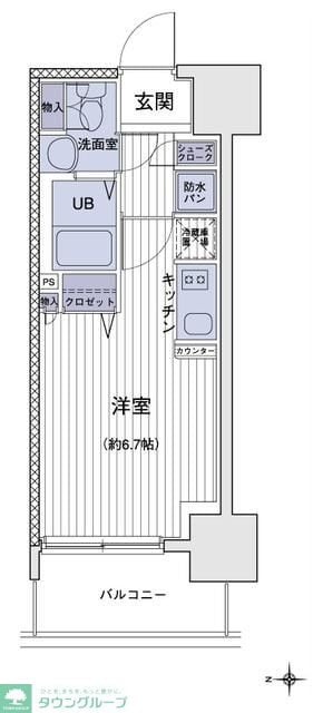 エスティメゾン大島の物件間取画像