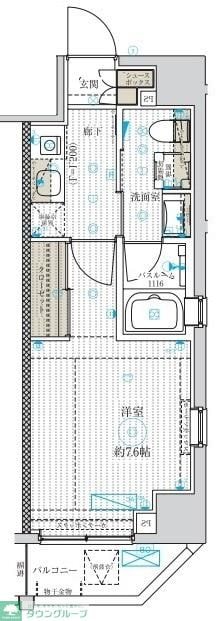 ベルグレード亀戸の物件間取画像