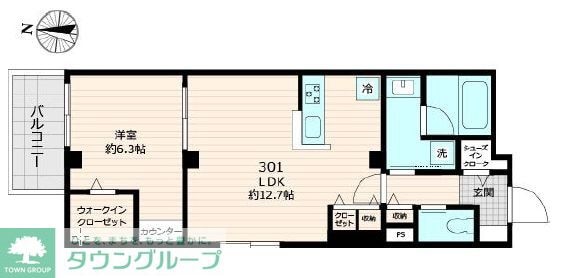 仮称ユアメゾン本所の物件間取画像